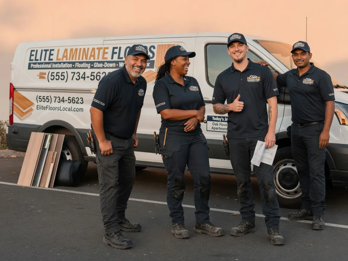 Laminate flooring installation company in Conde, SD